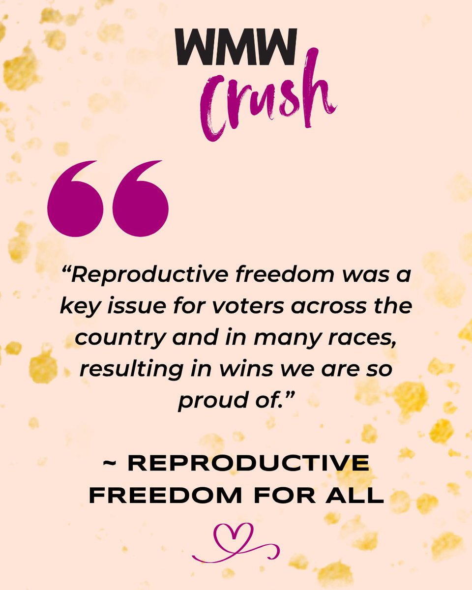 womensmarch's tweet image. Grassroots power triumphed at the polls because organizers like Reproductive Freedom for All never stop fighting for justice. Their commitment to feminist leadership and voter engagement turned values into victories. ✊ #ReproductiveFreedom #WomensMarch #ReproductiveFreedomForAll
