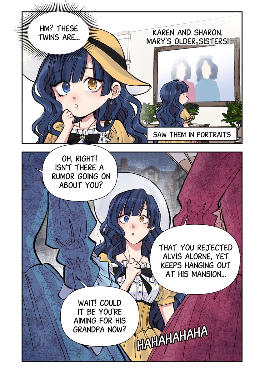 [Falling in Love With My Ex-Fiance's Grandfather]
Ep. 91
The sisters appear!💃💃

#grandpawebtoon 