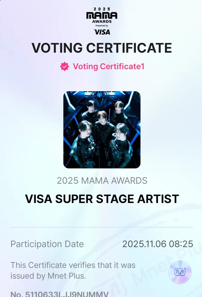 MOAs X vote is only 10%
Mnet+ App voting is 90%

Reply/QRT with your app voting proof with hashtags and encourage others MOAs to join too!!! Only 4 days left 🚨

🎯500 Replies/QRT

#tomorrowxtogether
#2025MAMAVOTE