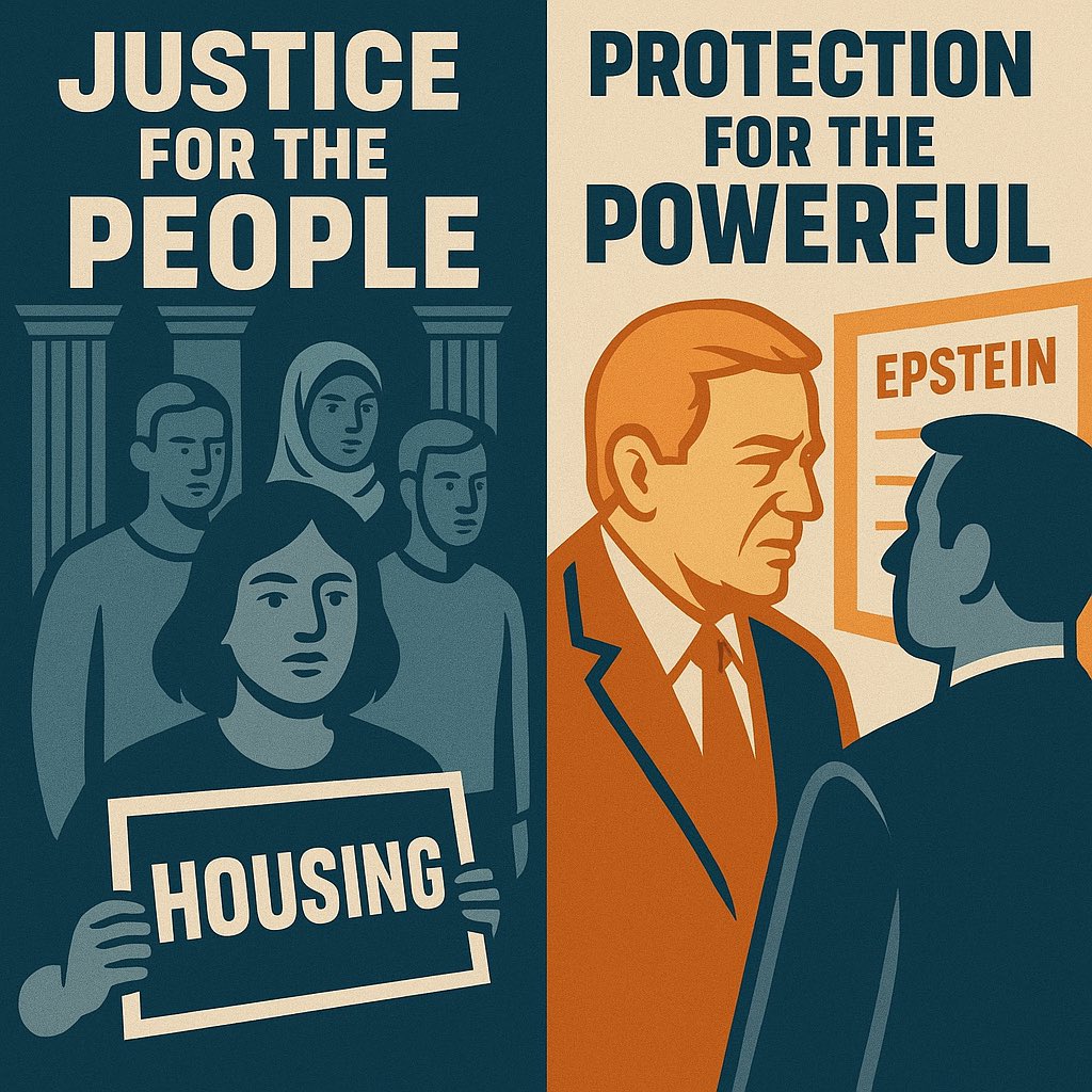 SincereDoge's tweet photo. @SpeakerJohnson They call Mamdani a “radical” for fighting poverty.
But when elites prey on children and buy silence through Epstein-style networks—suddenly nobody talks.
The real radicals are the ones shielding power while calling justice “socialism.” https://t.co/nCbrsoVPwh