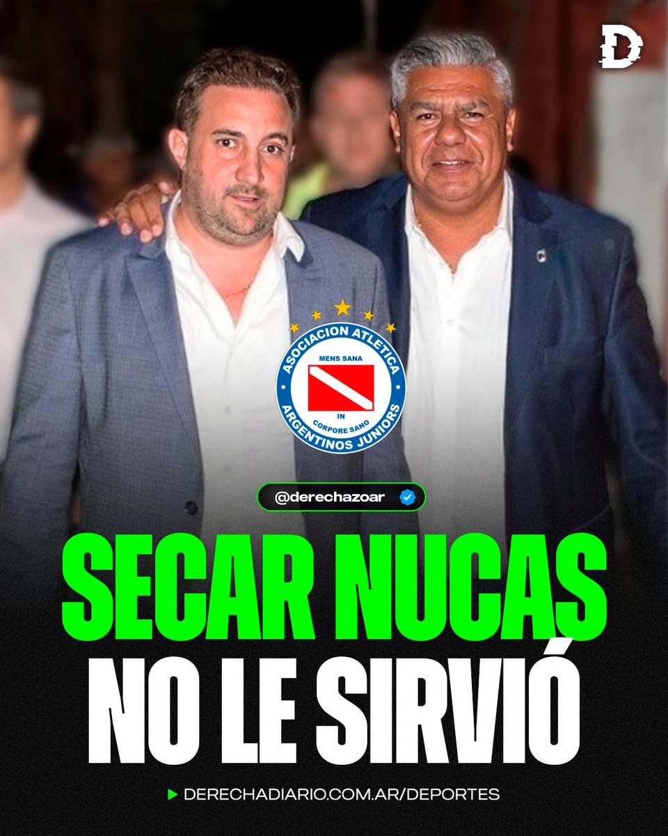 🇦🇷❌ SECAR NUCAS NO LE SIRVIÓ PARA NADA: Argentinos Juniors de Cristian Malaspina perdió la final de la Copa Argentina con todo el ayudín posible.

❌ Adicionaron 15 minutos
❌ La Lepra terminó con 9 jugadores
❌ Le hicieron volver a patear un penal errado a Argentinos