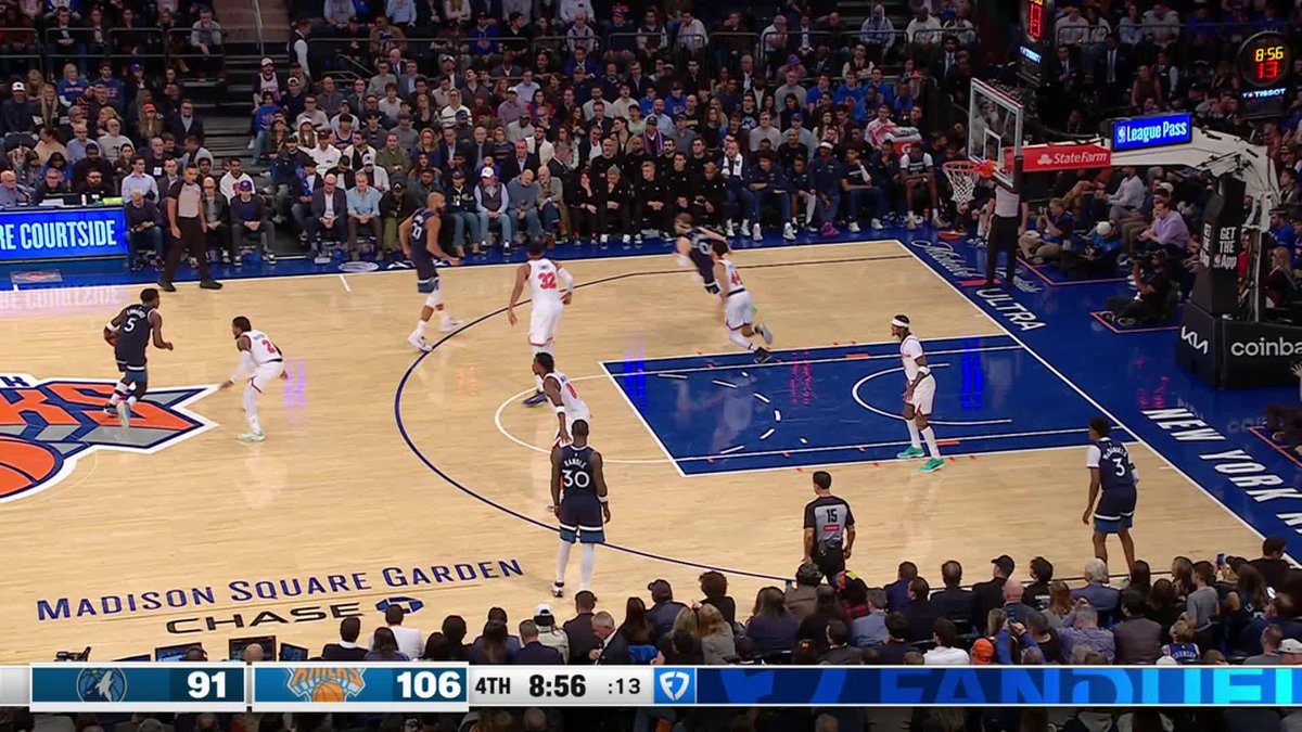 21 PTS for Donte. 👌