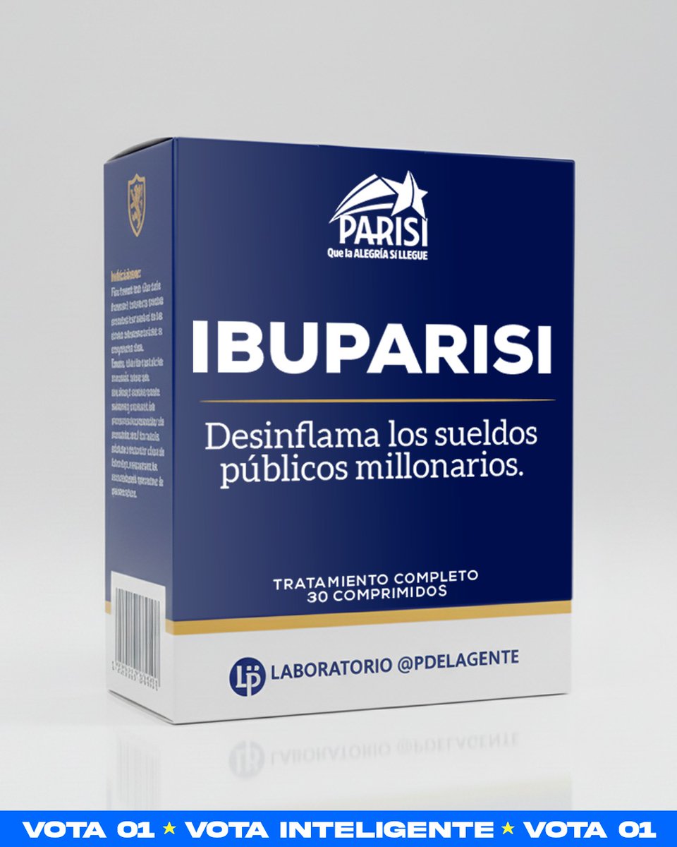 ParisiPDG's tweet photo. Vamos a desinflamar loa sueldos millonarios de los políticos. https://t.co/mx7dLGLoqv