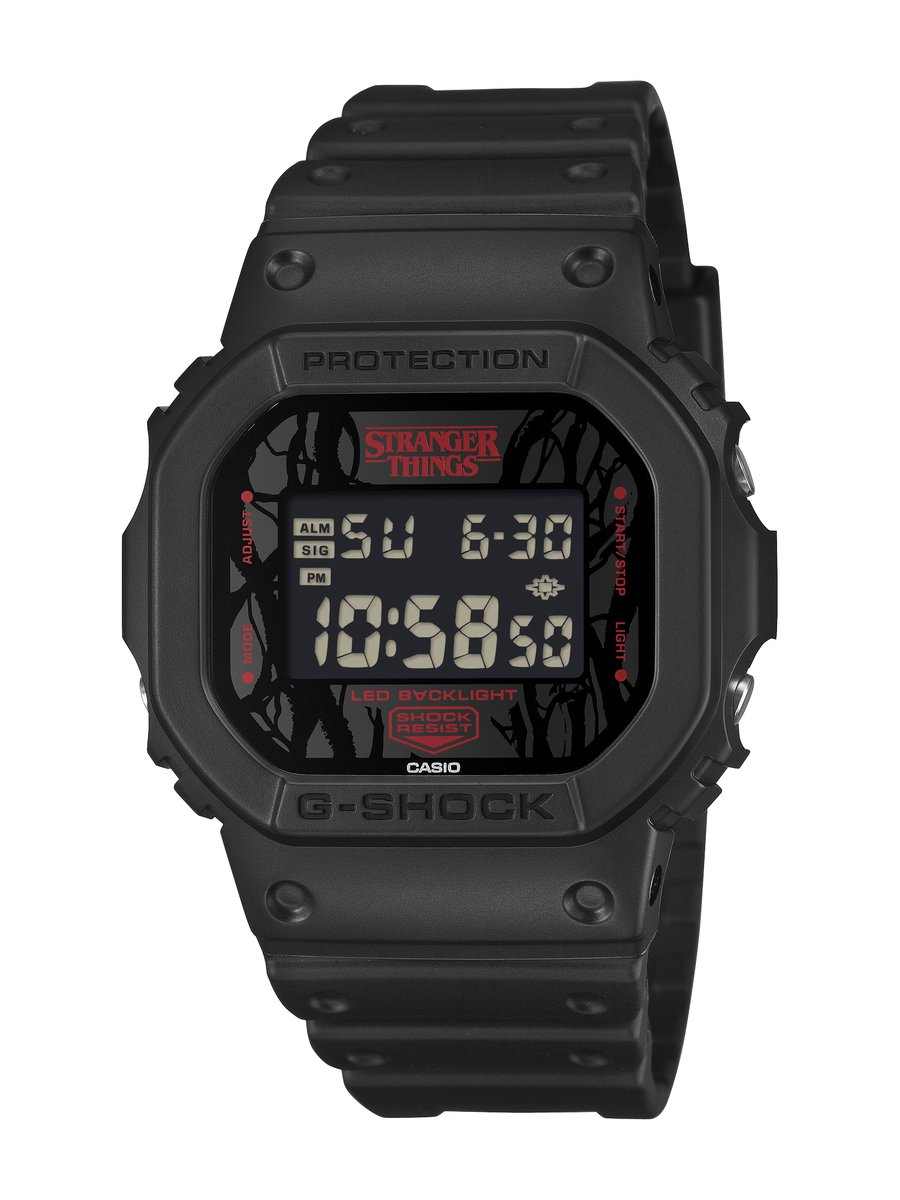 🚨STRANGER THINGS × G-SHOCK🚨 11月に最終章のシーズン5を迎える