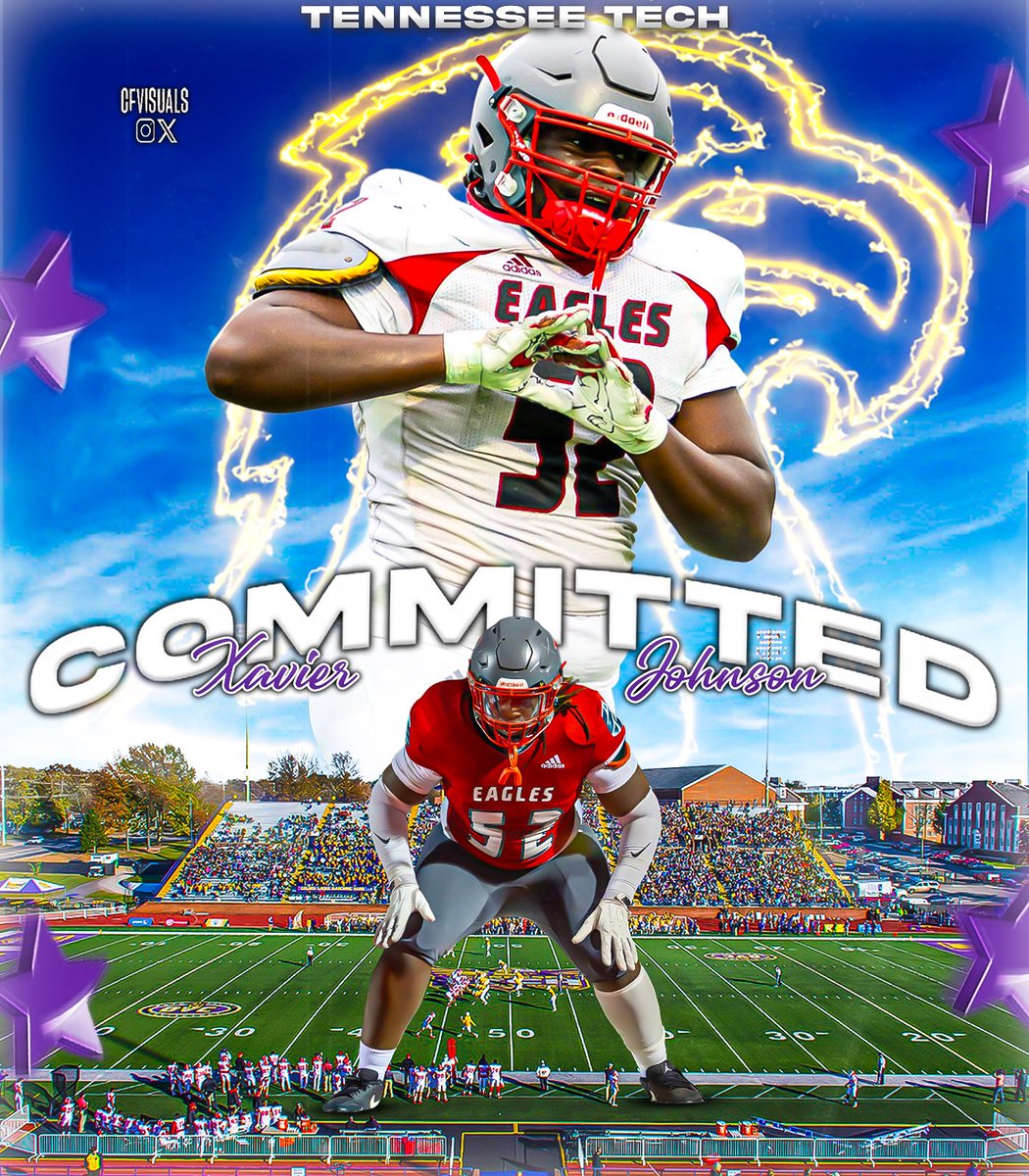 xavierJ54's tweet image. Tennessee Tech committed 🟡🟣 @TNTechFootball @TD_HARM @alexepperson @EastNash_FB @3DHarris @mcmullen_justin @RivalsHS