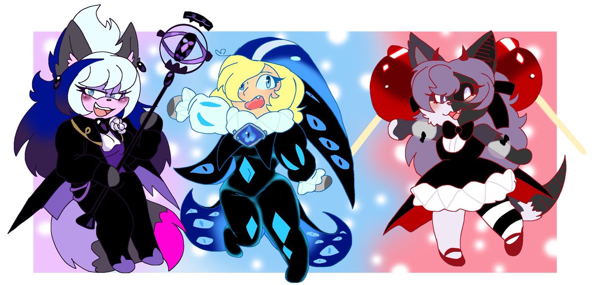 The cookies are here! ♥️💙💜

Ft <a href="/TynaStargazer/">Tyna Stargazer (+16) COMMS: Check Pinned Post</a> <a href="/DatWither/">Wither</a> ✨