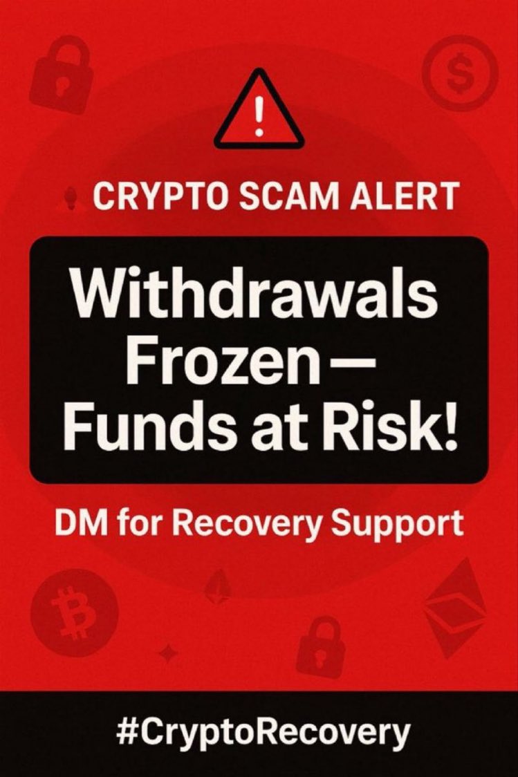 fwAriyo's tweet image. 🚨 Funds locked on #CexCrypto?  
USDT, ETH, or tokens frozen? 😤 Act fast—get help today!  
#CryptoScam #CryptoIssues #Asdebit #CoinCRED #byddex #motrade #CryptoRecovery