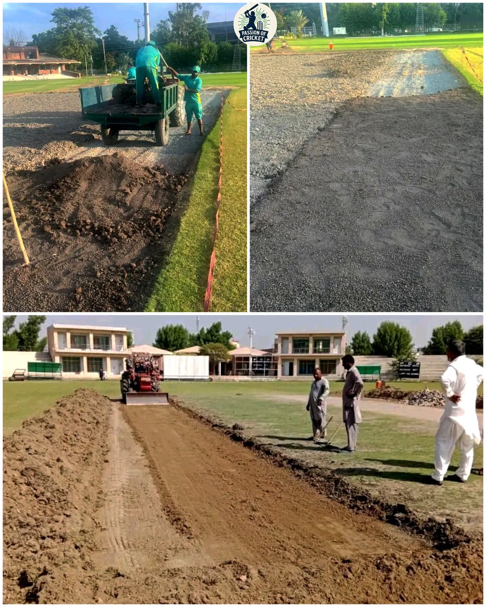 PCricket24744's tweet photo. پاکستان 🇵🇰 کرکٹ بورڈ PCB کے زیر انتظام کیوریٹرز ڈیپارٹمنٹ نے ملک بھر کے 24 اضلاع میں 27 وینیوز پر  معیاری مٹی کو پہنچا دیا ہے ، پاکستان 🇵🇰 میں پچز کے معیار کو بہتر بنانے اور گیند اور بلے کے درمیان توازن قائم کرنے کے لئے اس مٹی کو پچز بنانے کے لئے استعمال کیا جائے گا ۔۔۔۔۔!!!!!!! https://t.co/kN5ZAxiBtM