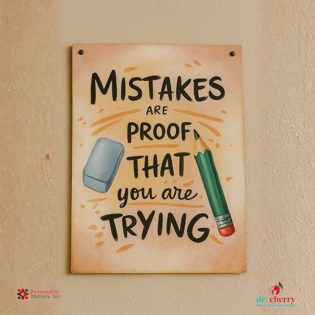 drcherryc's tweet image. 🖋️ Proof of Effort
Mistakes aren’t failures — they’re proof you’re trying.
Each one is a sign of courage, persistence, and progress.
Perfection isn’t the goal. Growth is.
Keep refining, keep showing up — effort turns into excellence.
#ProgressNotPerfection #ProofOfCourage