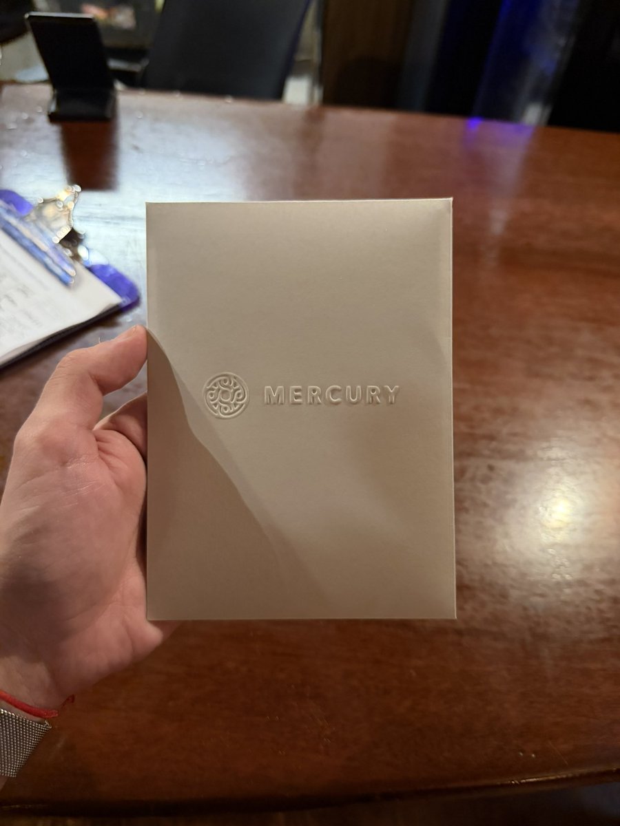 manulpz4's tweet image. Just arrived @mercury 

(Give us treasury)