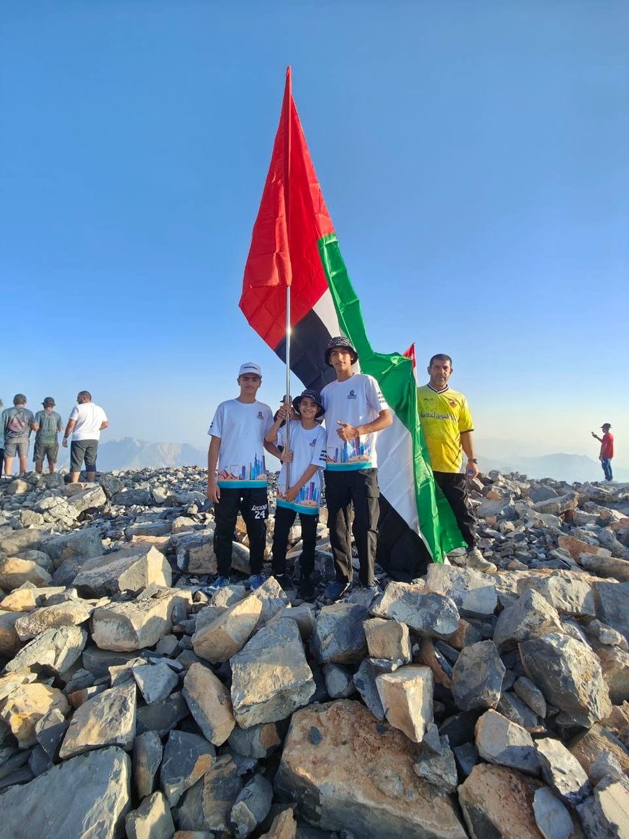 COMMANDOSUAE's tweet image. Commandos Adventures participated in the “Towards the Peak of the Nation” event.
All thanks and appreciation to the Ras Al Khaimah Youth Council, the Ministry of Sports, and all the organizing entities and teams for their efforts in making this wonderful national event a success