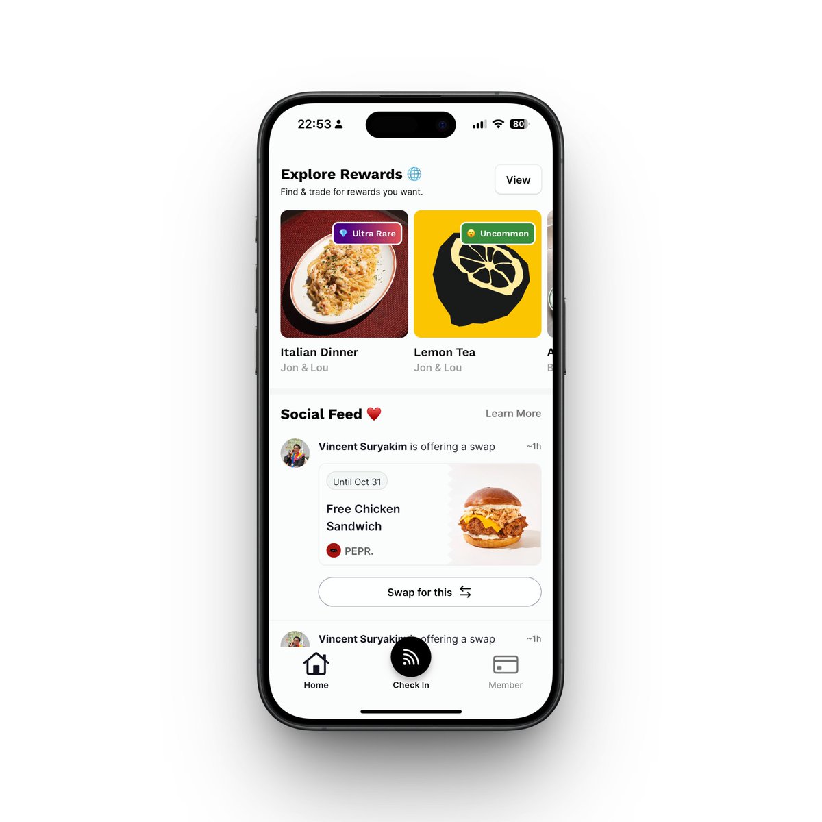 itsTimWijaya's tweet image. Gua sempet bikin app buat tuker2an voucher.

Konsepnya unik — tiap hari user dapet free reward dari resto/café.
Bisa langsung dipakai, atau dituker sama orang lain lewat social feed.

Udah partner sama 15 merchant di Jaksel.

Namun, aplikasi ini gagal total.