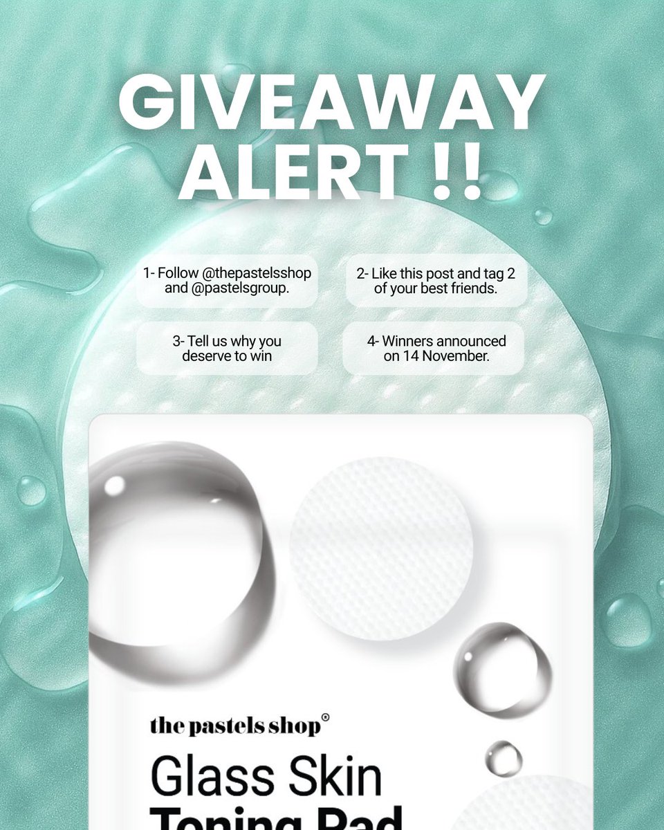 thepastelsshop's tweet image. 🎉 GIVEAWAY TIME! 🎉

We’re feeling extra generous—and you could be one of our lucky winners! 💖✨

Here’s how to join:
1️⃣ Follow @thepastelsshop 
2️⃣ Like this post &amp;amp; tag 2 of your besties
3️⃣ Tell us why you want to win!

Good luck! 🌸
#ThePastelsShop #PastelsGiveaway