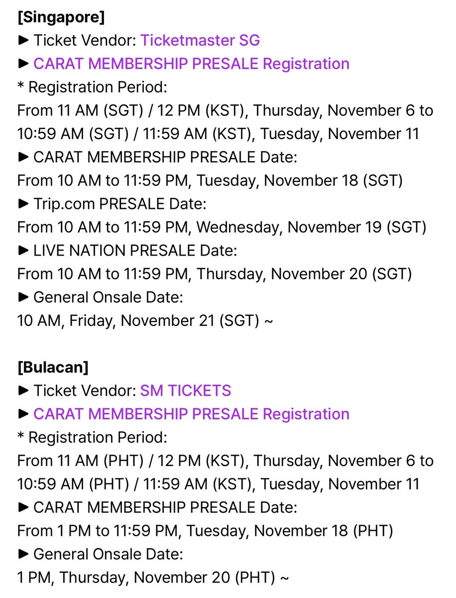 wonubliss's tweet image. Ticket Pre-Sale on November 18 for New in Singapore and Bulacan