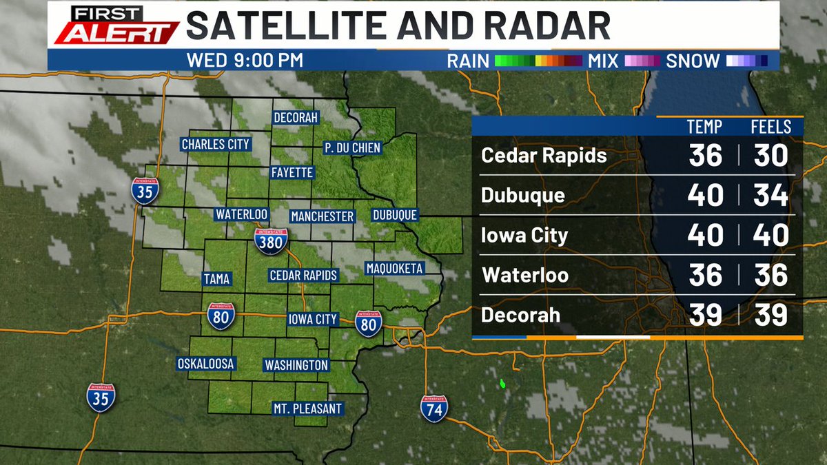 KCRG-TV9 First Alert Weather tweet media