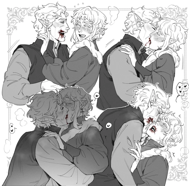 Bloody nasty kisses 