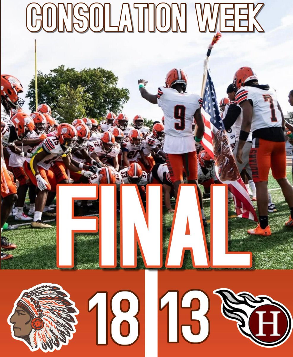 Final: Weequahic 18 – Hillside 13. A hard-fought battle that reignited one of Newark’s oldest rivalries. Proud of our boys for digging deep and finishing strong. #IPNation #WeequahicFootball #IndianPride