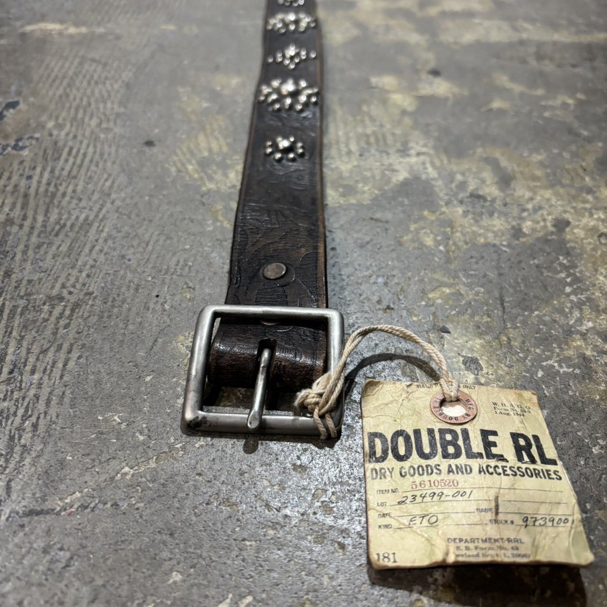 売買金 　　⭐️ RRL⭐️EMBOSSED GARRISON⭐️ブラック⭐️36 リアルモンキー札幌 on X