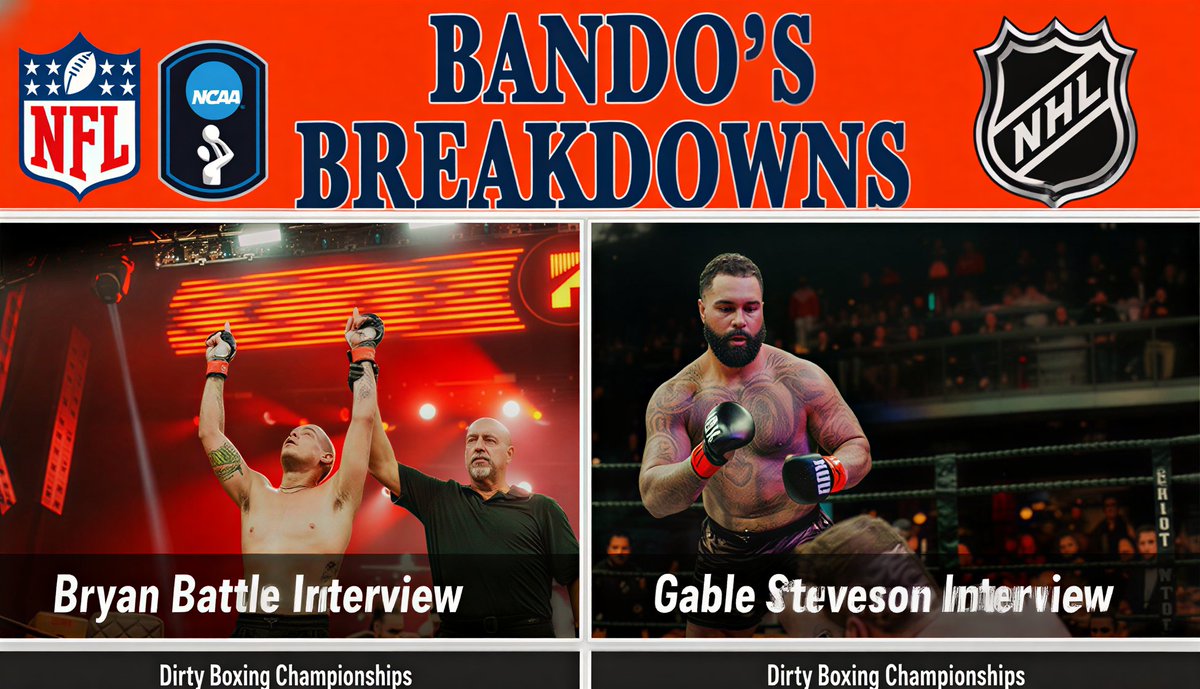 BB exclusive: <a href="/zainbando99/">Zain Bando ™️</a>  sat down with Bryan Battle (<a href="/BryanBattle10/">Bryan Battle</a>)  and Gable Steveson following their wins at #DBX4 (<a href="/DirtyBoxing_/">Dirty Boxing Championship</a>).

Check out the sitdown interview below, plus read up on what they said over at <a href="/UFCKnockout/">MMA Knockout</a>.

Link to watch: youtube.com/watch?v=hMpMVh…