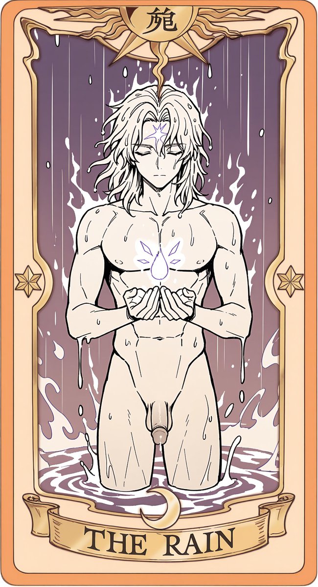 The Rain

Return to the form that you were meant to be in!  
BLOW CARD  

I hope you’ll be with me for the next... RELEASE! 😉💦  

#CardCaptorSakura #CardCaptorSakuro #BlowCards #ClowCard #NSFW #AiArt #Yaoi #R18