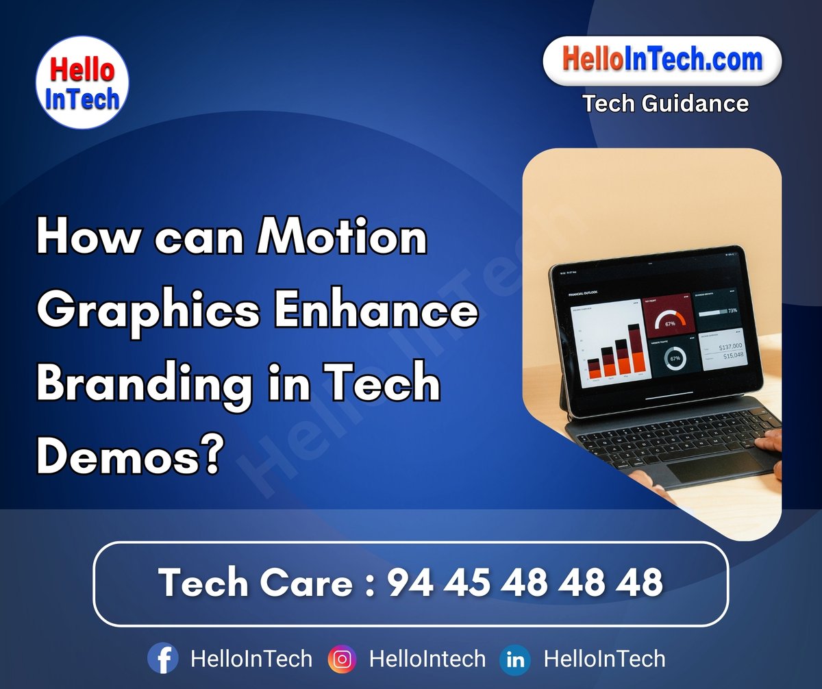 HelloIntec13514's tweet image. How can motion graphics enhance branding in tech demos?

If you would like more information, please visit the page.
hellointech.com/how-can-motion…

#motiongraphics #branding #techdemos #visualstorytelling #creativedesign #digitalmarketing #innovationintech
