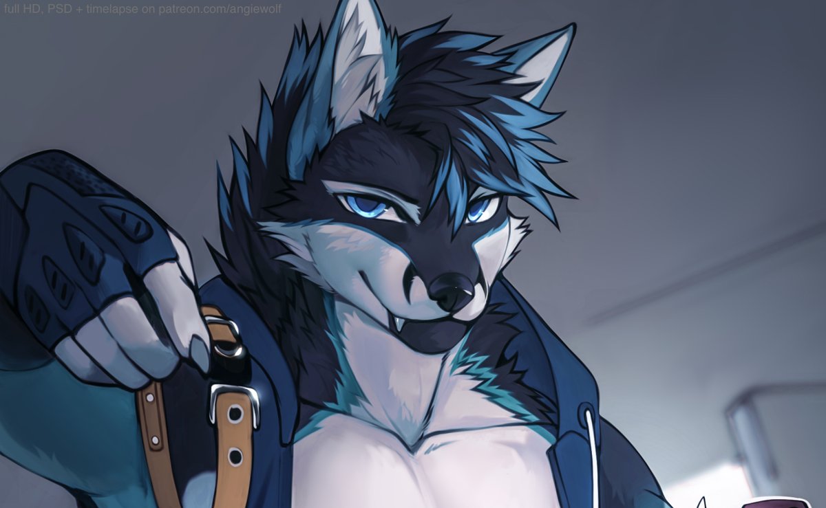 ワンワン🪐 (@angiewolfartist) on Twitter photo 