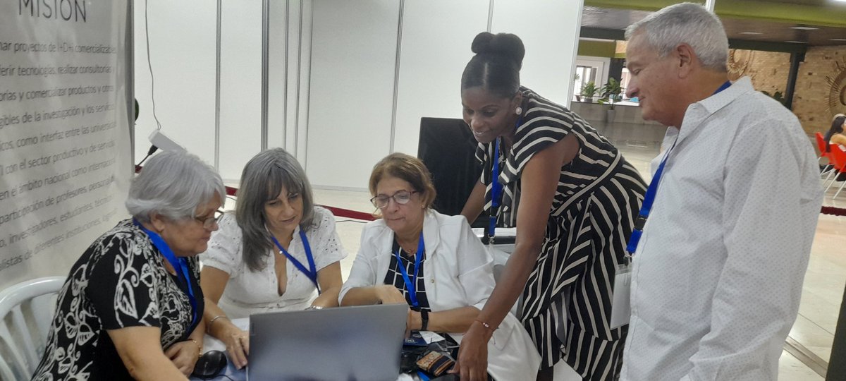 <a href="/citmacuba/">Ministerio de Ciencia, Tecnología y Medio Ambiente</a> Continuamos con la Feria por la Innovación de La Habana 2025, un espacio de diálogo y construcción colectiva. Se construyen alianzas de trabajo apostando a la Innovación como una vía para el desarrollo. <a href="/EdMartDiaz/">Eduardo Martínez Díaz</a>; <a href="/ArmandoRguezB/">Armando</a>; <a href="/YanetHzP25/">Yanet Hernández</a>; <a href="/IzquierdoAlons1/">Livan Izquierdo Alonso</a>