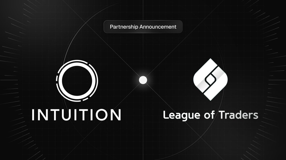 0xIntuition's tweet image. 1/ Introducing: The Intuition x League of Traders Event.

We are proud and honored to announce that we are *live* as the second ever project on the @leagueoftraders Trader Map, starting with our trading campaign which began today on November 5th.

$100k $USDC is up for grabs 🤝