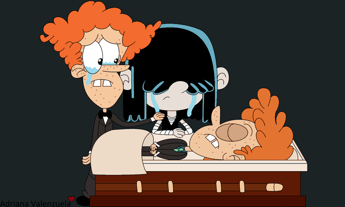 adriana_cartoon's tweet photo. I normally don't draw The Loud House because I no longer watch the show, but this idea came to me that I just had to draw it
Rocky's never been seen or mentioned since season 2, so...
#TheLoudHouse #fanart #myart #LucyLoud #RustySpokes #RockySpokes #dead #deceased https://t.co/NKOW3EucS4