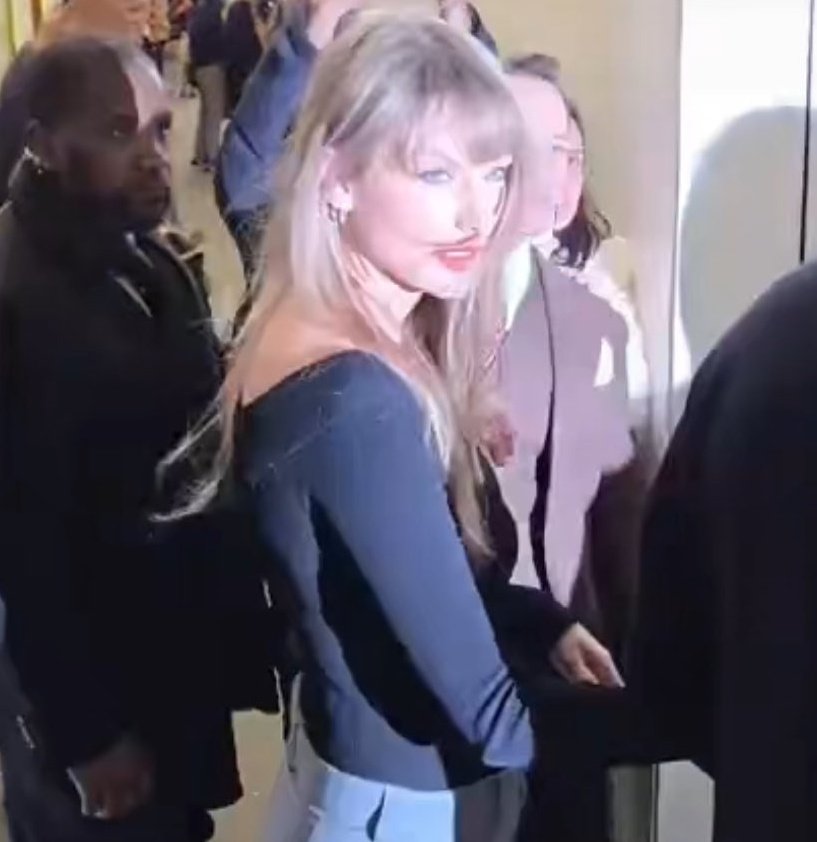 maam you're just walking to the car is it THAT serious??????