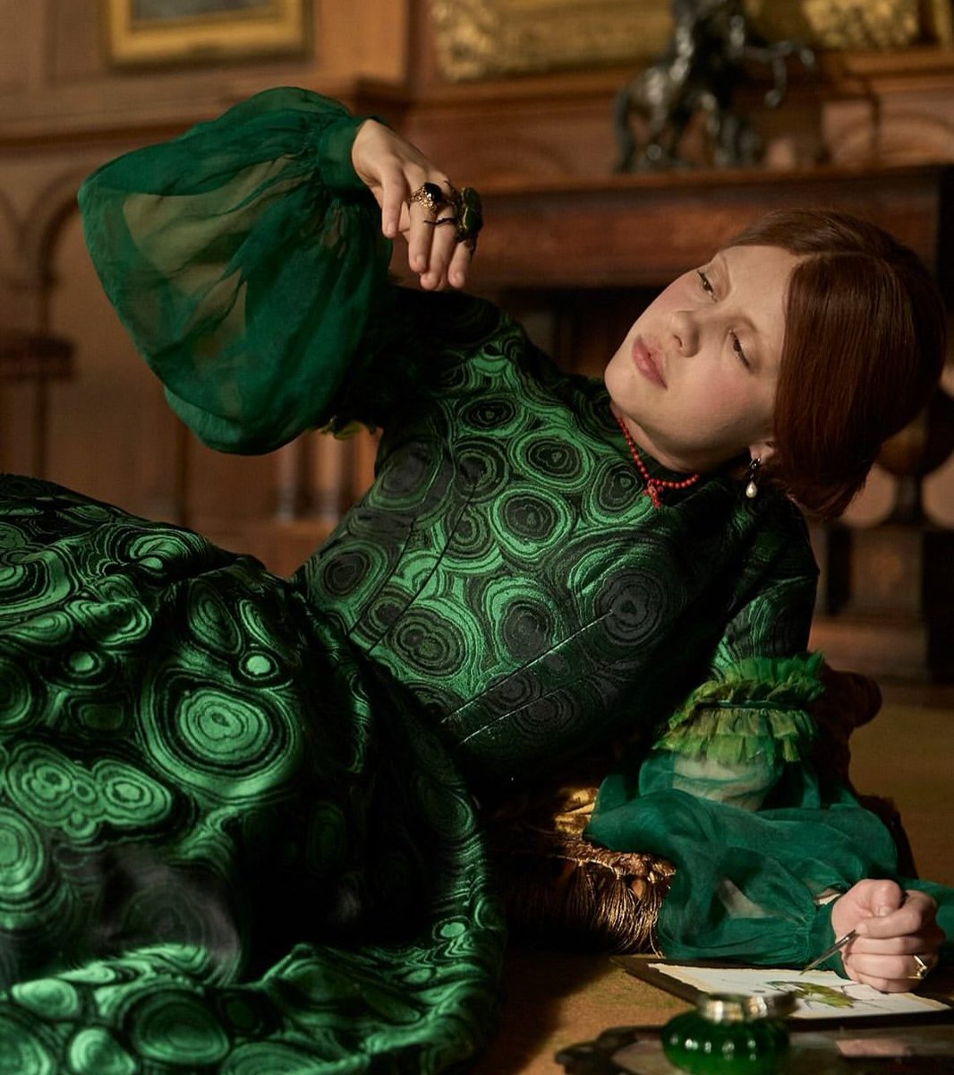 elizabeth &amp; insects 💚 i adore her kindness even for the smallest of creatures