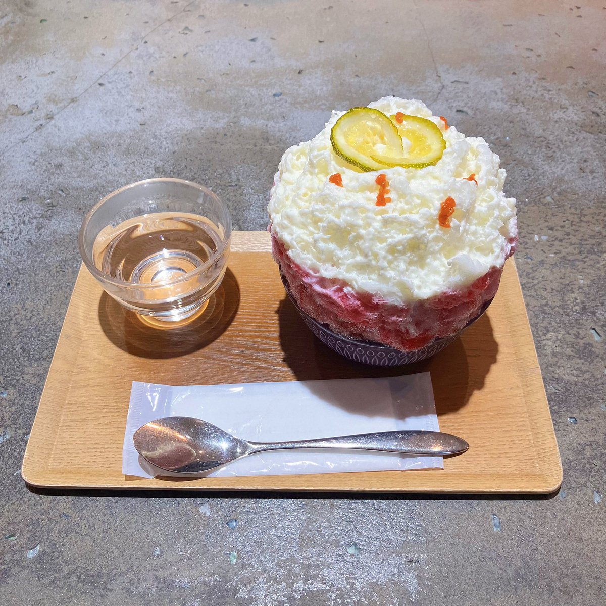 姫路から奈良に行ったのびっくりだろ！🦌 奈良はかき氷の聖地らしいね