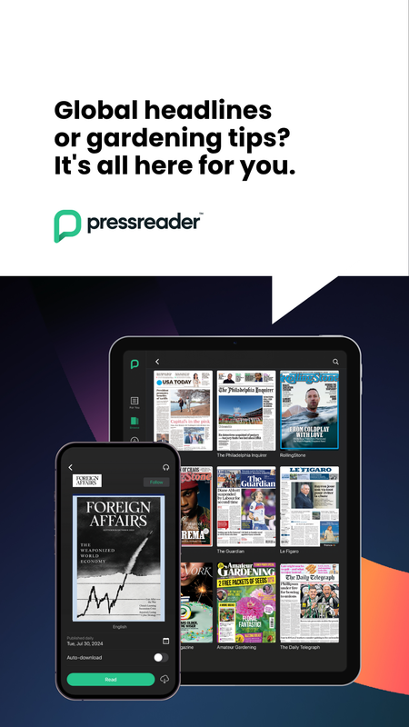 MacquarieRegLib's tweet image. Discover more content you can&apos;t put down from your online library!

Whether you&apos;re after the latest global headlines or gardening tips - @PressReader is an all-you-can-read platform which allows you to explore and read thousands of newspapers and magazines from around the world.