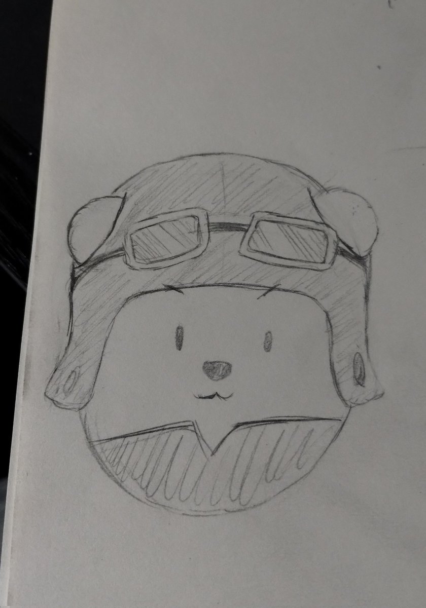 Hey <a href="/sleepless_shay/">Shay🩵</a>, happy birthday. 

Here is a cute animal for you. 

It's your poot in a lil helmet