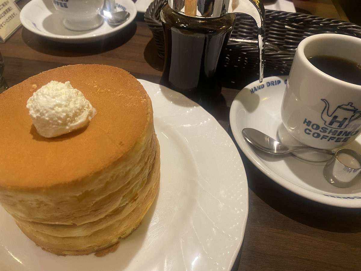 2ヶ月くらいずっと食べたかったスフレパンケーキ💕
美味しかったです^ ^