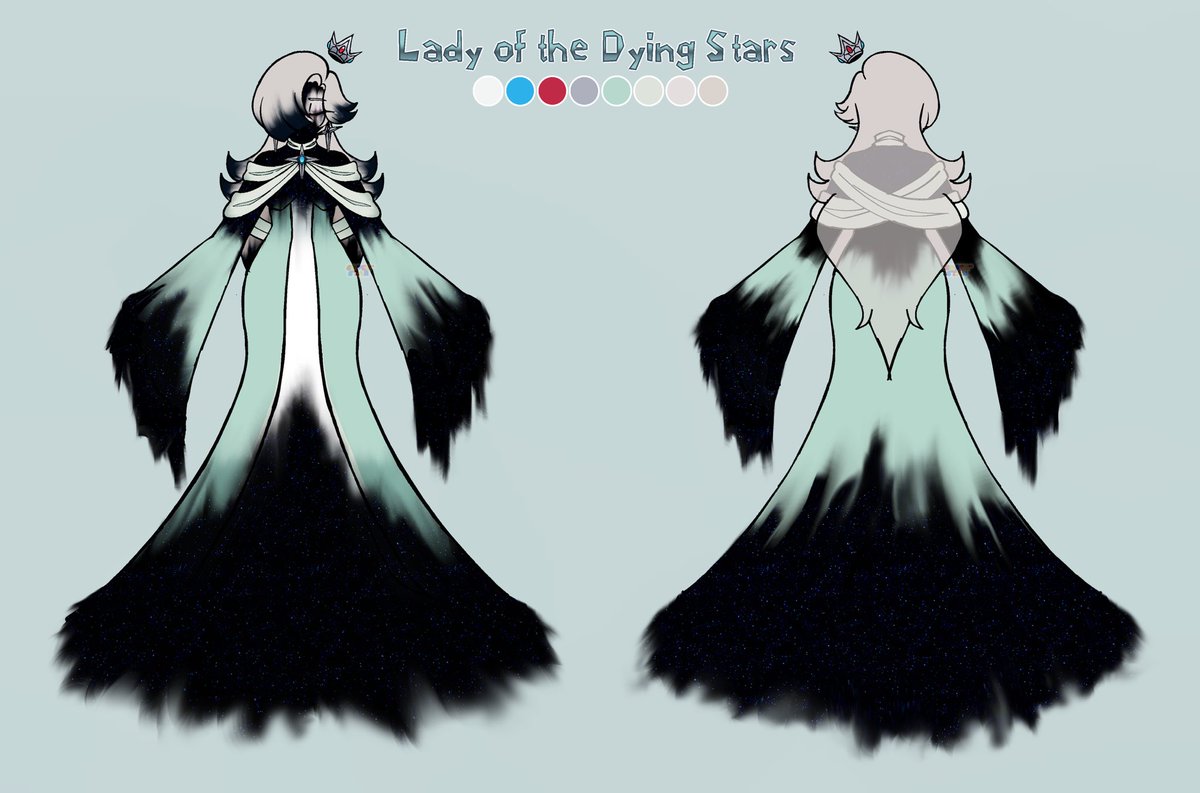 Nothin too big but uhh 
New Lady Rosa ref
I’ll probably add onto it eventually but for now this is wht I got
#horrorbrew 
#rosasdyingstar