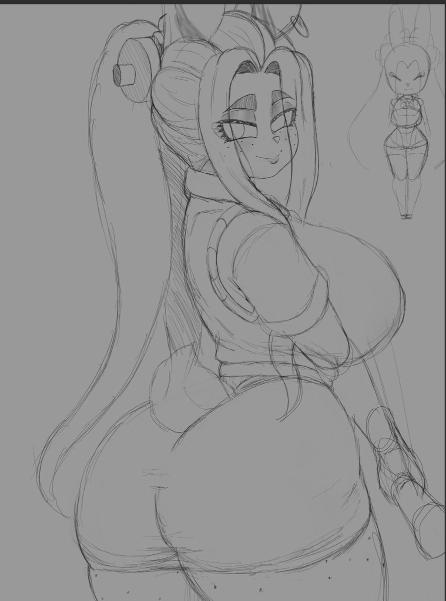 RabbitWolfgang's tweet photo. Bunknee sketches https://t.co/YuyXfXoWwT