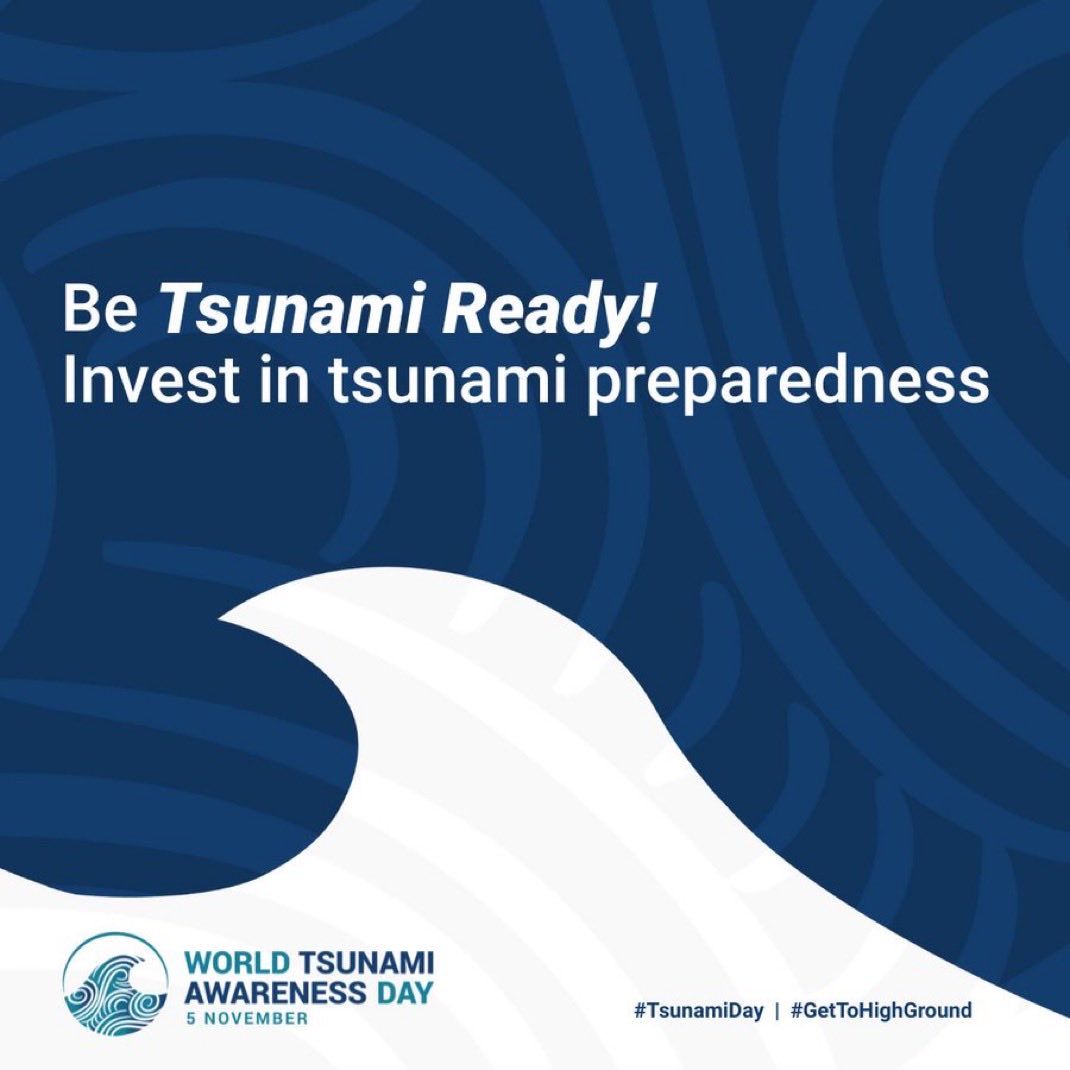 UNECOSOC's tweet image. In today’s commemoration of World #TsunamiDay 2025, let’s remember that this year marks the tenth anniversary of the Sendai Framework for Disaster Risk Reduction — a milestone that reminds us of our solidarity and shared responsibility for a more resilient future.

Preparedness…