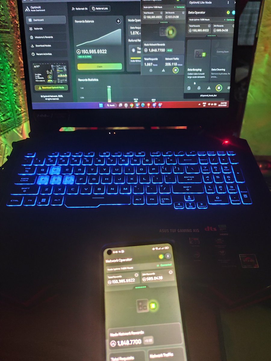 <a href="/OptimaiNetwork/">OptimAI Network</a> Contribute more,Earn more