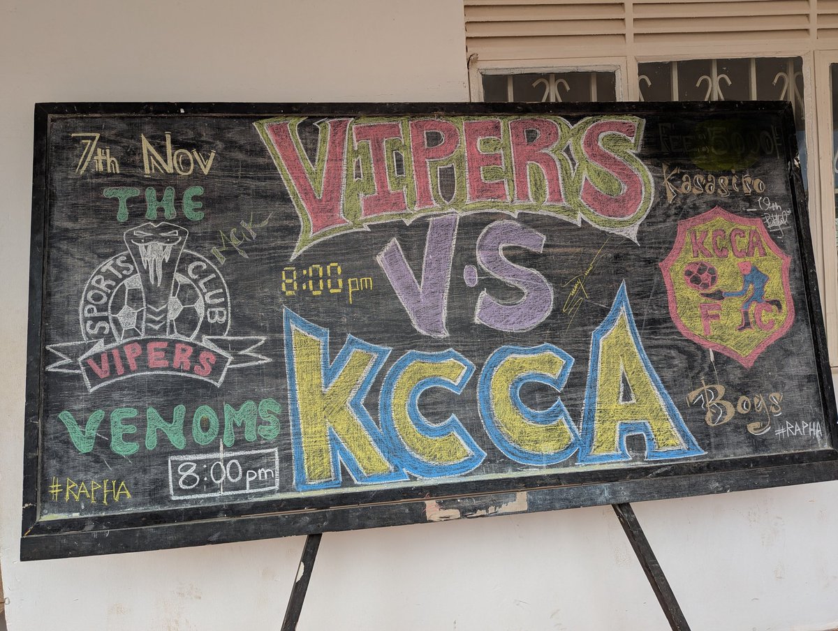 Today.
#OneTeamOneDream <a href="/VipersSC/">𝐕𝐢𝐩𝐞𝐫𝐬 𝐒𝐩𝐨𝐫𝐭𝐬 𝐂𝐥𝐮𝐛</a>