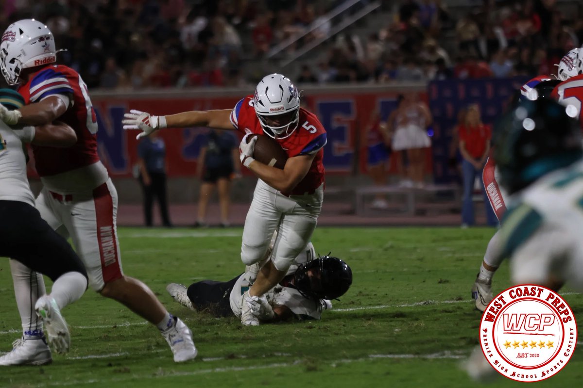 Fast. Physical. Relentless.

Buchanan’s Gannon Sever is the pulse of the playoff-bound Bears.

“Like Marshawn Lynch said, ‘Run through someone’s face.’”

Story: westcoastpreps.com/meet-buchanans…