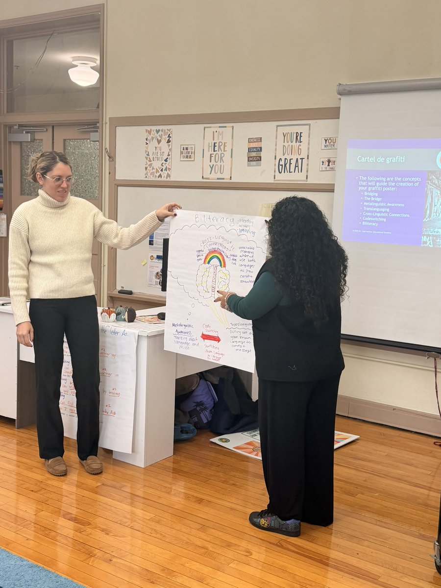 JoseMedinaJr89's tweet image. Bringing together #duallanguage and non-DL teachers to plan via a culturally and linguistically sustaining lens…priceless! #C6BiliteracyFramework #Pasadena #California