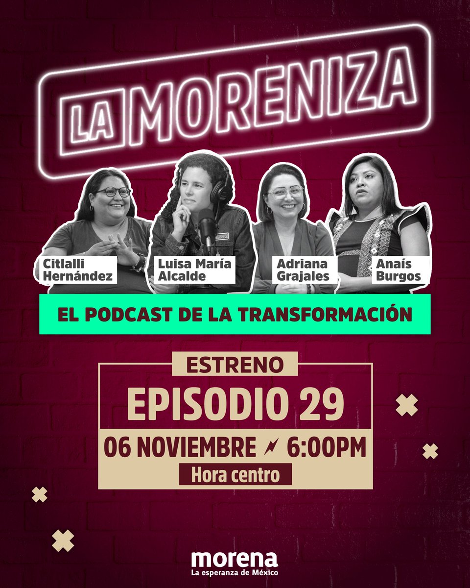 Morena tweet media