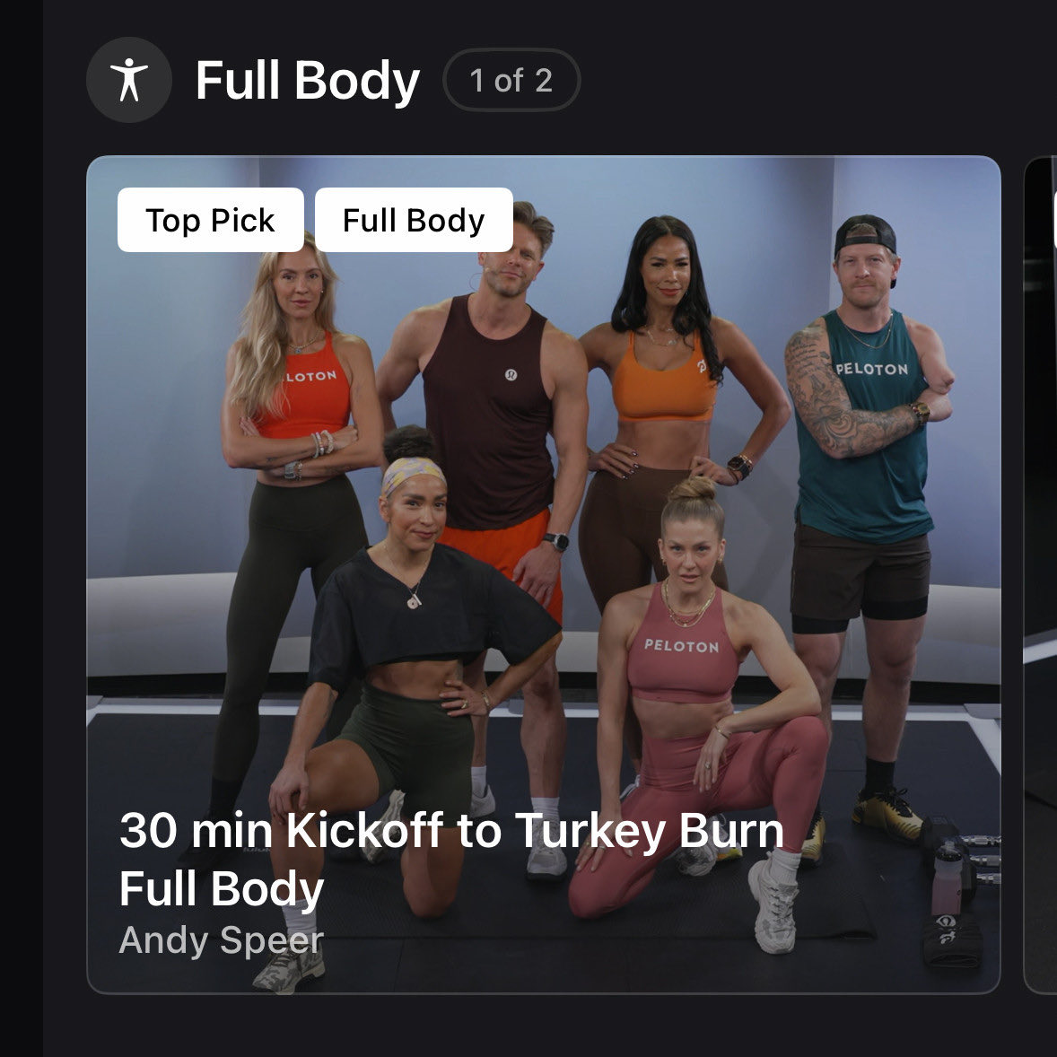 Jesttara's tweet image. Turkey burn  🦃 🔥  season has started on Peleton! 

#peleton #turkeyburn #workout