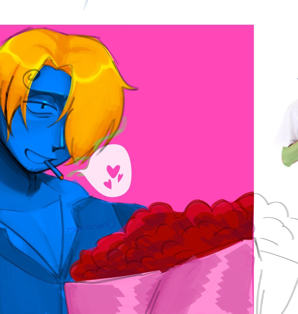 Magma doodleeeeees 😼
#Sanji #onepiece