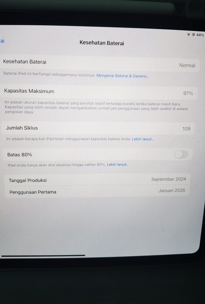 DelaaaEl's tweet image. WTS IPAD PRO M4 11inch
Masi bergaransi

Baterai Health 97%
Pemakaian januari 2025 - sekarang

Boleh beli include pen, boleh beli terpisah :)
+ gratis 2 soft case kalo beli ke 2nya

#zonauang #zonajajan #ipad #wts