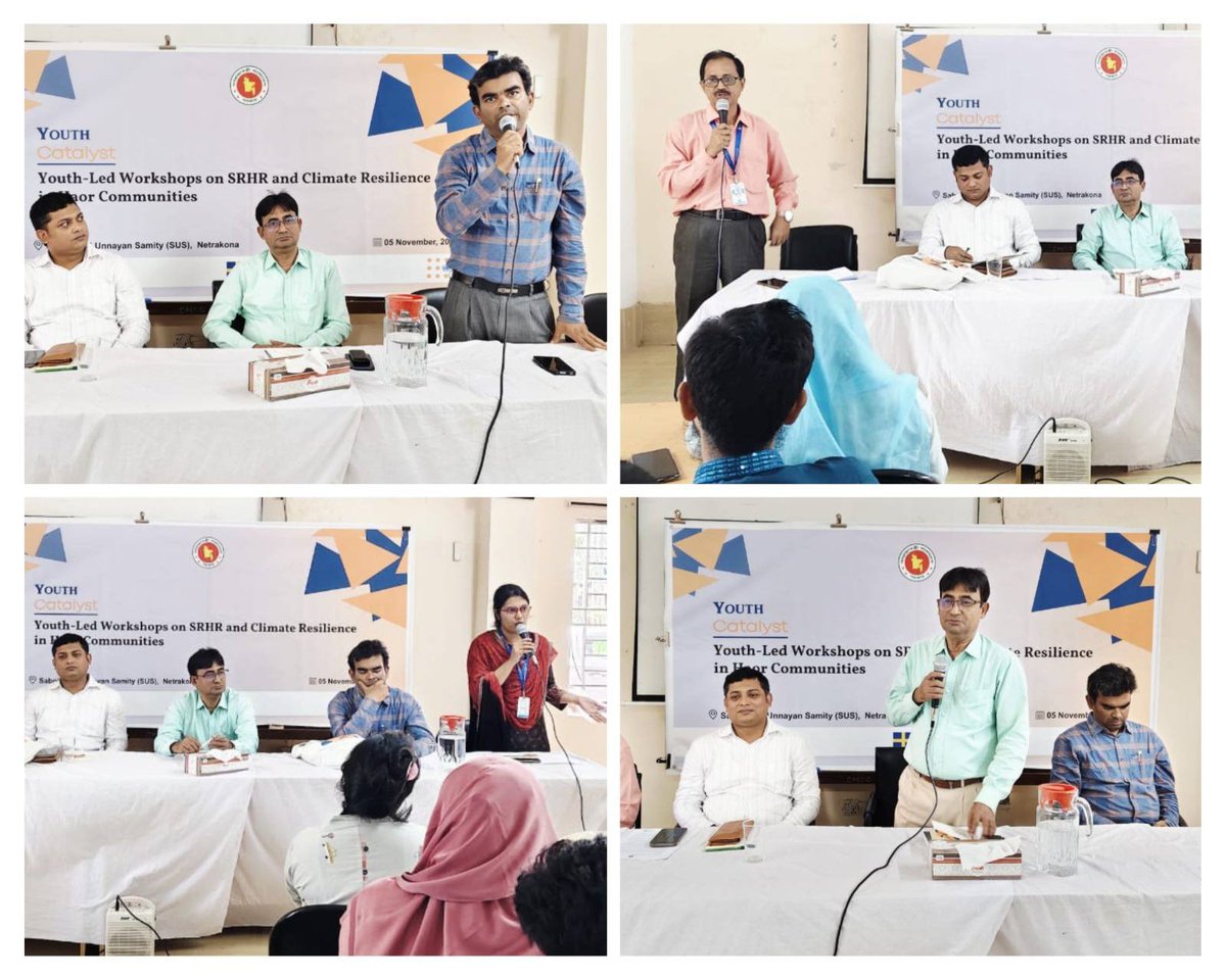 SERAC-Bangladesh organized a Youth-Led Workshop in Netrokona’s haor region under the #YouthCatalyst initiative of <a href="/UNFPABangladesh/">UNFPA Bangladesh</a>, supported by #Sida.

Youth explored how floods affect #SRHR access and co-created solutions for climate-resilient communities.