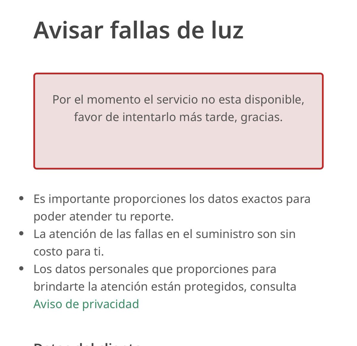 scarstairs24's tweet photo. @CFE_Contigo @CFEmx todo el día sin luz, y el sistema no me deja reportarlo! https://t.co/fIJTE4cuxp