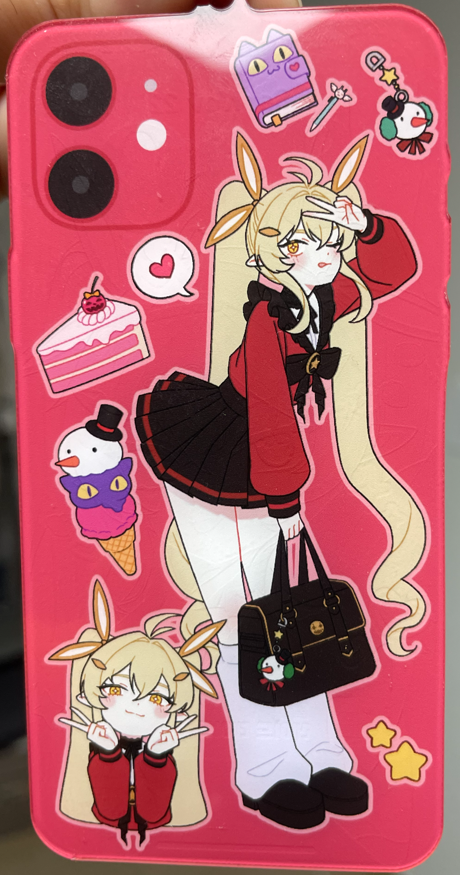 이번에 던페에서 판매할 아크릴 키링 샘플입니다.
실물에서 앞면 보면 빤짝이로 그림 가려져서 수정할 예정이네요ㅜ