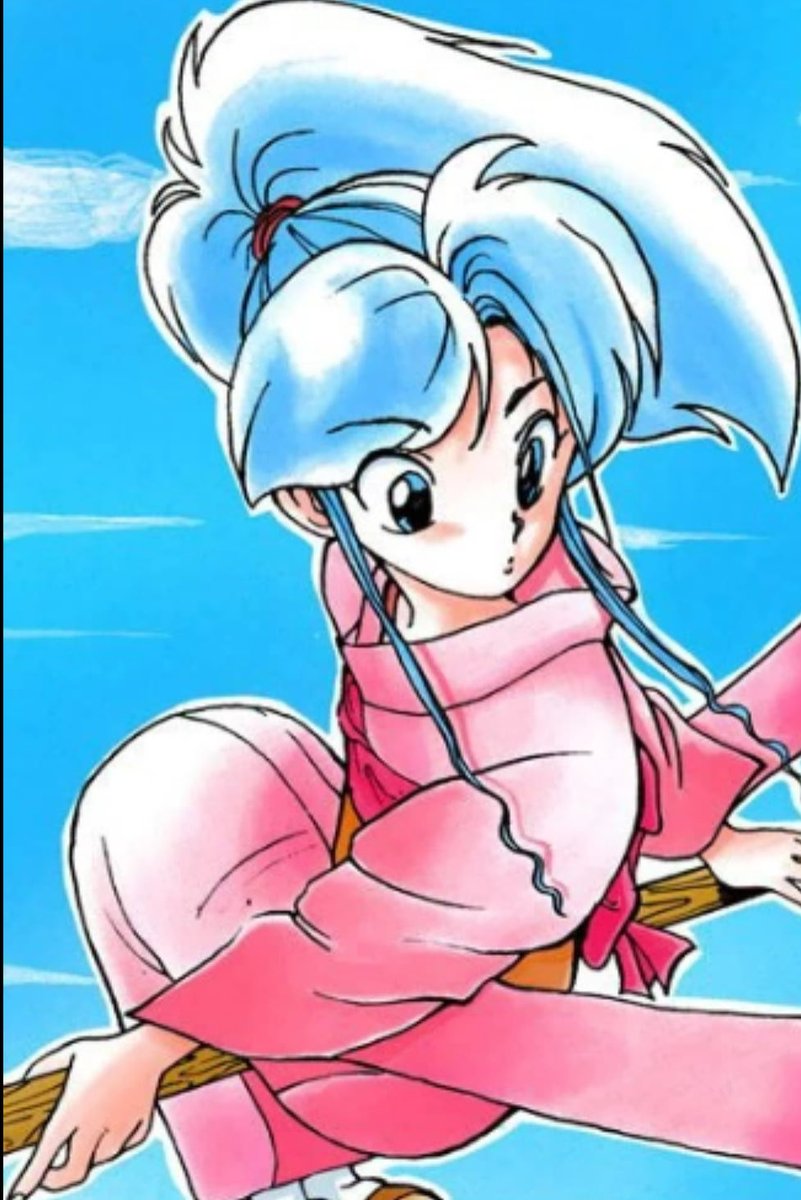 Botan was flying through the sky and looked back. “ Oh my! Just is going on over there! How curious!” She flew over for a closer look.